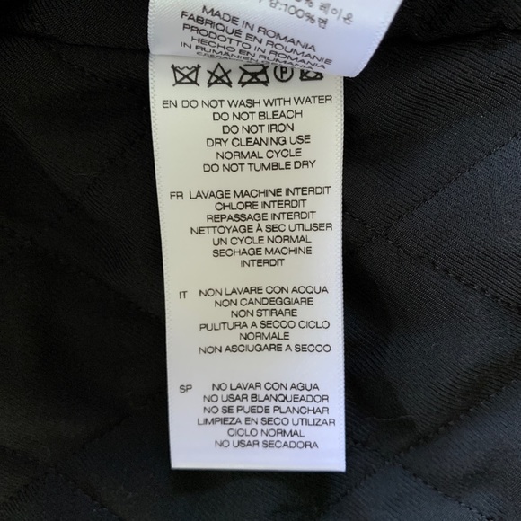 NEW IRO Sechura Patchwork-Effect Faux Fur Jacket *Mixed Red* Sz FR 44 / US 12 - Picture 16 of 16